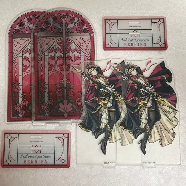 악마집사와 검은 고양이 아쿠네코 베리언 클라이안 3주년 아크릴스탠드