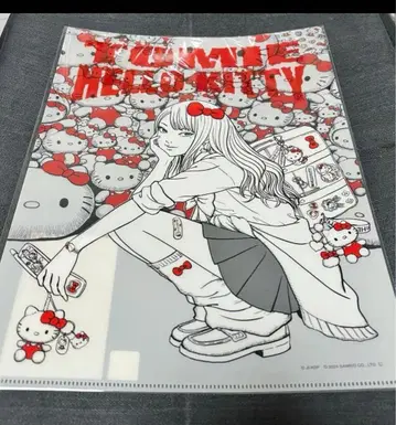 이토 준지 산리오 클리어 파일 갸루 토미에 헬로키티