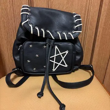 WORLD WIDE LOVE! 백팩 별 블랙