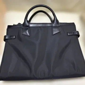 비즈니스 백 블랙 나일론 가죽