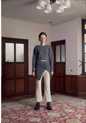 [ 새상품 ] 카베사 로쏘 와플 플레어 팬츠