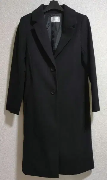 체스터 코트 블랙