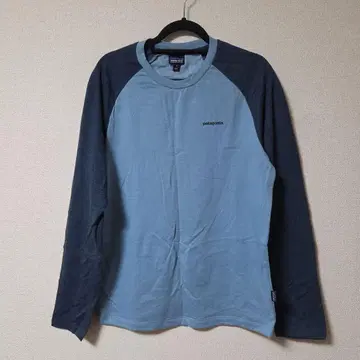 patagonia 파타고니아 래글런 슬리브 T셔츠 로고 T셔츠 M