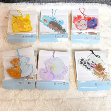 포켓몬 비슷한 것들 아크릴 참 컬렉션 라이츄 조로아