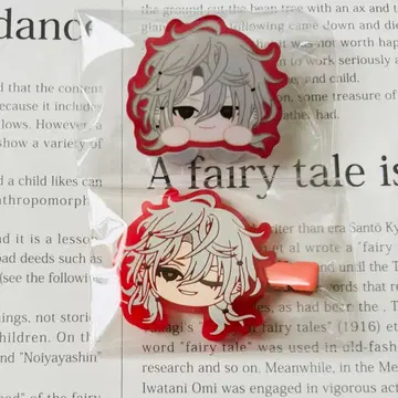 18TRIP 에이트리 미니콜레 양면 아크릴 클립 앞머리 클립 잠