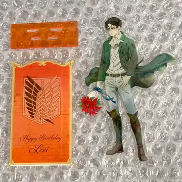 리바이 아크릴 스탠드 벌스데이