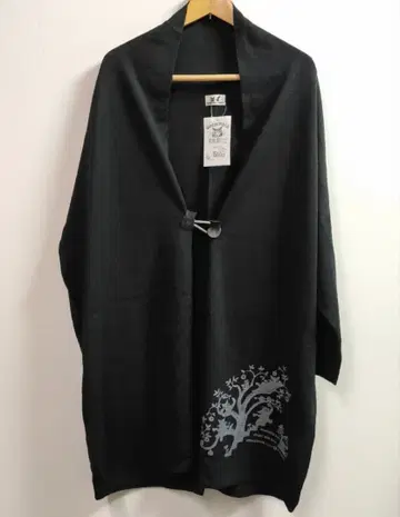 와치필드 롱 가디건 고양이 라벨 블랙 다얀