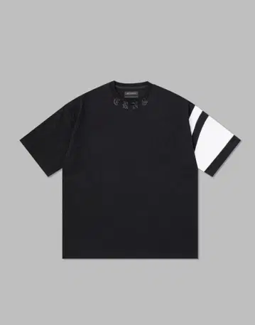 CRONOS LTR 오버사이즈 티셔츠 블랙 M 미개봉 새상품