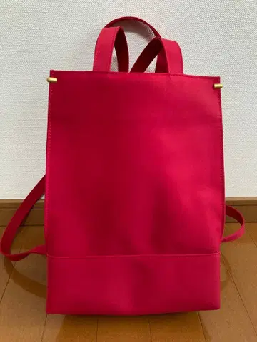 SAZABY RED 럭색 토트 여성용