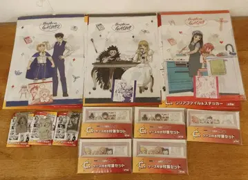 골드 컬러의 갓슈 DMM 복권 묶음 판매 11점