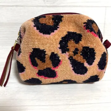 러브러리 페이러 레오파드 파우치