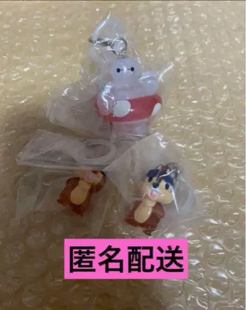 메지루시 액세서리 Summer 칩, 데일, 베이맥스 3종 세트