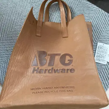 ABTG Hardware 베이지 토트백