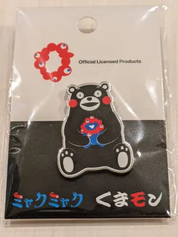 오사카 만박 미야쿠미야쿠 쿠마몬 핀 배지 02