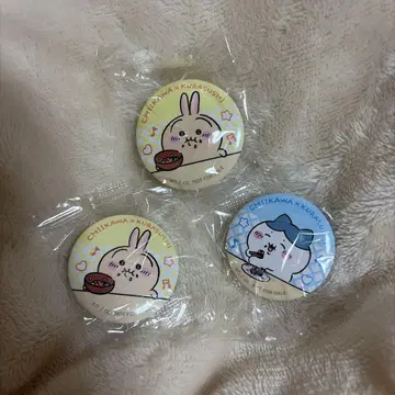 치이카와 (먼작귀) 쿠라스시 캔뱃지 3개 세트