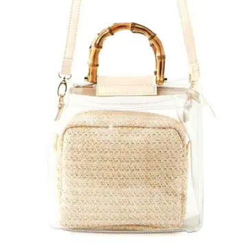 GRL 그레일 클리어 숄더백 클리어백 이타백