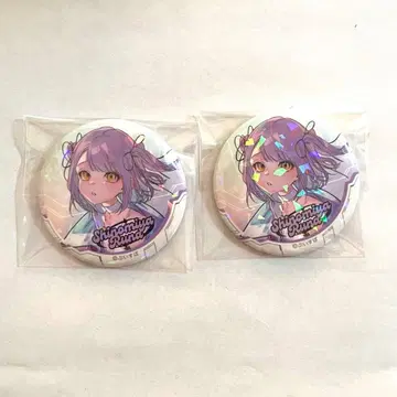 VSPO! 시온지 루나 캔뱃지 VSPO! SHOWDOWN VSPO