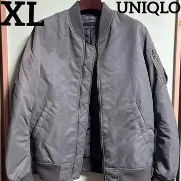 UNIQLO 유니클로 MA-1 플라이트 자켓 XL 카키 레어 단종