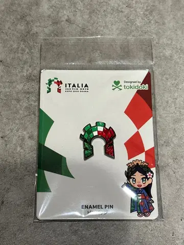 tokidoki 이탈리아관 핀 배지