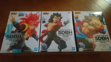 드래곤볼 SDBH 9주년 기념 피규어 3체 세트