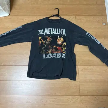 METALLICA LOAD 티셔츠 L 사이즈 블랙