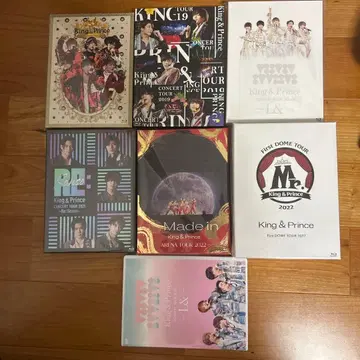 King&Prince BluRay DVD 초회 한정판 묶음 판매