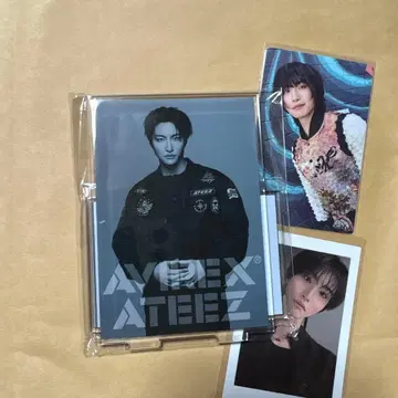 ATEEZ AVIREX 성화 아크릴 스탠드 구매 혜택 기간 한정