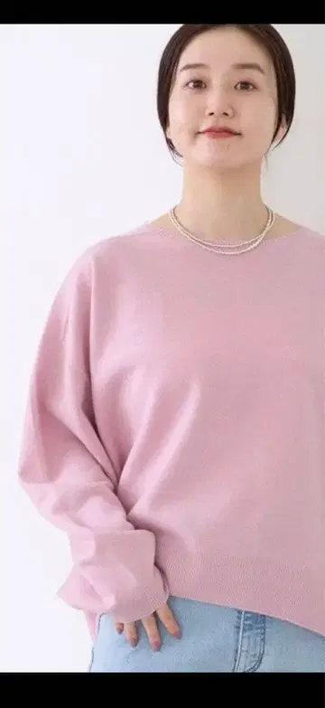 IENA 엑스트라 파인 라무 크루 풀오버 새상품