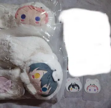 valkyrie 화이트 베어 머플러 세트