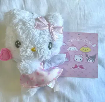 산리오 헬로키티 키티 꿈꾸는 엔젤 마스코트 홀더