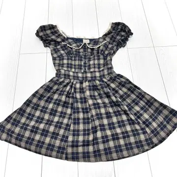 LIZLISA 펜더리 체크 원피스