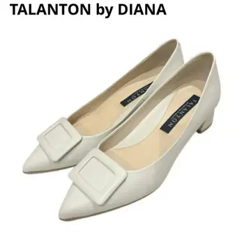 TALANTON by DIANA 버클 펌프스 가죽 아이보리