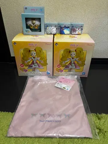 프리큐어 제일복권 샤이니 루미너스 피규어 라스트 원상 등 (세트)
