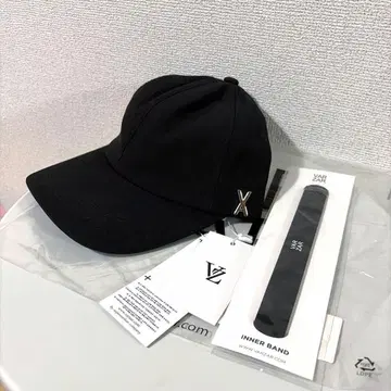 VARSAR 스터드 로고 캡 silver x black 639