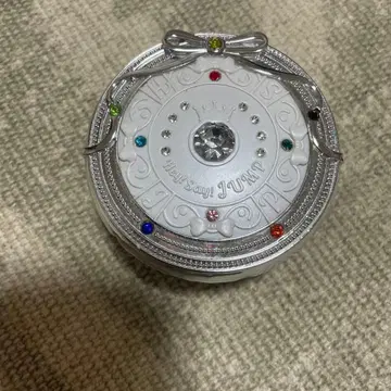 리본 포함 컬러 스톤 용기