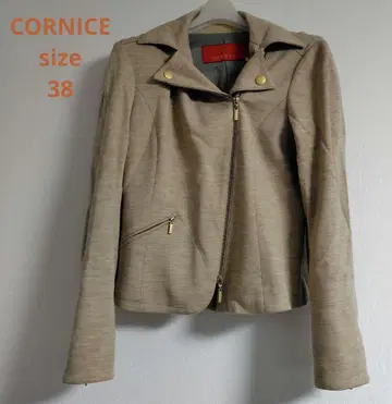 CORNICE 삼양상회 라이더풍 아우터 자켓 양모 100%