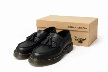 닥터 마틴 태슬 로퍼 블랙