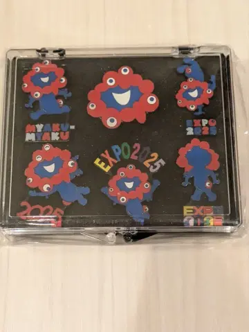 [레어] 오사카 간사이 만박 미야쿠미야쿠 핀 배지 6개 세트