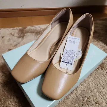 GU 마쉬멜로우 펌프스 베이지 24.5cm