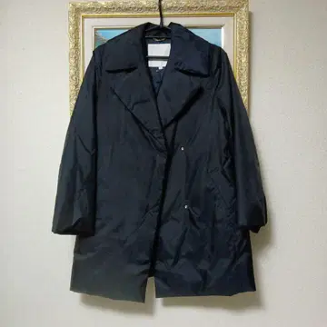 자유구 블랙 다운 하프 코트 32 (P5)