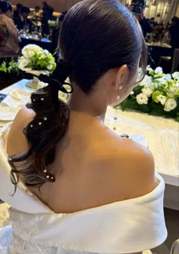 흔들리는 5연 담수 펄 귀찌