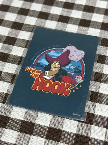 디즈니 스토어 가위바위보 카드 빌런즈 할로윈 후크 선장