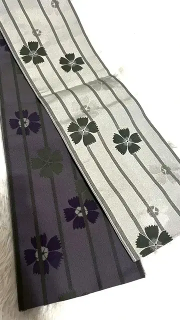 [ 새상품급 ] 반폭 오비 리버서블 나데시코