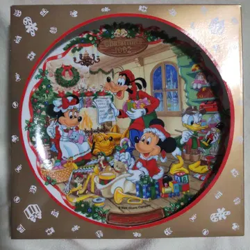 디즈니 크리스마스 1992 크리스마스 플레이트