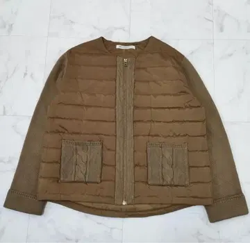 [새상품급] GALLARDA GALANTE 이소재 노카라 다운 자켓