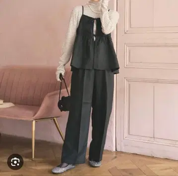 프릭스스토어 울리 터치 뷔스티에 팬츠 세트