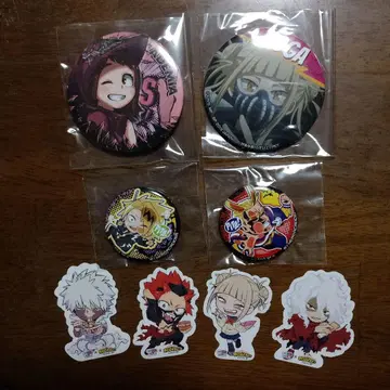 나의 히어로 아카데미아 캔 뱃지 씰 세트