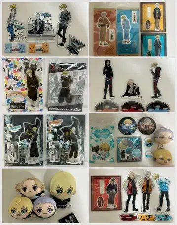 도쿄 리벤저스 캐릭터 굿즈 세트