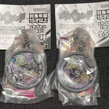 요괴워치 미니어처 패키지 컬렉션 요괴 메달 제2장 x 2