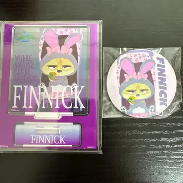 주토피아 아크릴 스탠드 캔뱃지 피닉